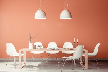 Esszimmer Orange Shutterstock